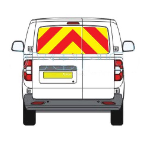Maxus Signage LDV Maxus E-Deliver 3 DD back panels 2018 – Present - Top Notch Signs